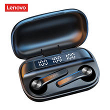Lenovo QT81 наушники-вкладыши TWS True беспроводные наушники Bluetooth 5,1 наушники сенсорное управление с защитой от пота спортивные музыкальные наушники с микрофоном 2024 - купить недорого
