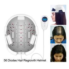 2021 Upgrate Hair Regrow Laser Helmet 56 Diodes Treatment Fast Growth Cap Hair Loss Solution Hair Regrowth Machine 2024 - buy cheap