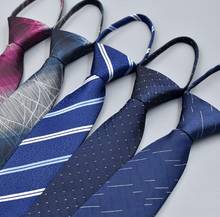 Who sale 7cm poliéster seda listrado gravata gravata negócios zíper gravata para casamento gravatas casual moda pescoço laços 2024 - compre barato