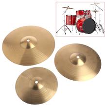 1PC Beginner Copper Alloy Crash Cymbal Drum Durable Brass Percussion Instrument  8/10/12 INCH O11 19 Dropship 2024 - buy cheap