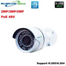 Waterproof POE IP camera 2MP/3MP/5MP H.265 HD Network CCTV security camera Surveillance IP cam outdoor 48V POE 2024 - buy cheap