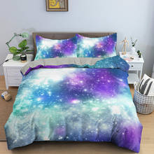 Starry Sky Bedding Set Abstract Duvet Cover Sets Queen King Size Bedclothes with Pillowcase for Kids 2024 - buy cheap