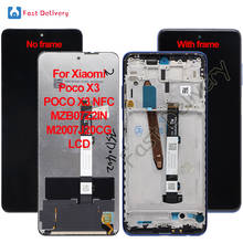 For Xiaomi Poco X3 NFC M2007J20CG LCD For Xiaomi Poco X3 MZB07Z2IN lcd Display Touch Screen Digitizer Assembly Replacement Parts 2024 - buy cheap