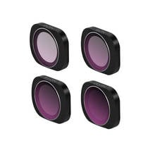 Acessórios para câmera de mão, kits de filtro de lente de câmera para dji osmo 2024 - compre barato