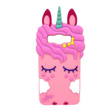 Funda de teléfono para Samsung Galaxy A5 A 5 2015, carcasa trasera de silicona suave 3D con dibujos de unicornios para Samsung A 5 A5 2015, A500 A500F 2024 - compra barato