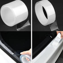 Car Door Sill Scratchproof Stickers Protector Nano Tape for Skoda Octavia A2 A5 A7 Fabia Rapid Superb Yeti Roomster 2024 - buy cheap