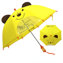 Yellow Winnie the Pooh Cartoon Children Umbrella Portable Foldable Mickey Umbrella Student Boy Girl Sunscreen Kids Umbrella Gift 2024 - buy cheap