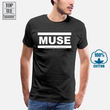 Camiseta de verano de Muse de la banda de Rock británica para mujer, Camiseta corta de algodón Hipster con cuello redondo, Top corto holgado para mujer, ropa de calle para mujer 2024 - compra barato