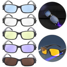 Óculos de leitura com led, proteção para os olhos com iluminação ajustável magnética para cuidado com a visão para presbiopia 2024 - compre barato