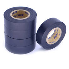 Electrical Tape 18mmx25m Black PVC Waterproof Electrical Tapes Flame Retardent Insulation Adhesive Tape Electrical Tools 2024 - buy cheap