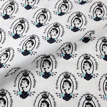 Cartoon Elegant Lady Hepburn 100% Cotton Fabric for Patchwork Hometextile Backpacks Slipcover Doggy Clothes DIY Material 2024 - buy cheap