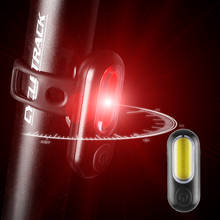 Велосипедный светильник, перезаряжаемый через USB, красный, белый, синий светодиодный велосипедный светильник, аксессуары для велоспорта, Предупреждение ющий задний светильник для велосипедных велосипедов 2024 - купить недорого