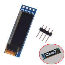 0.91 Inch 128x32 IIC I2C White / Blue OLED LCD Display DIY Module SSD1306 Driver IC DC 3.3V 5V For Arduino 2024 - buy cheap