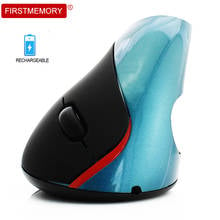 USB Wireless Mouse Ergonomic Vertical Office Mouse Rechargeable Optical 1600DPI Computer Mause PC Gaming Laptop Mice For Gamer 2024 - buy cheap