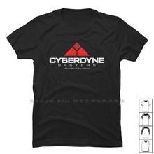 Camiseta de Terminator Cyberdyne Systems 100% algodón, Los Ángeles, California, sistema Popular, tendencia, Cyber Tage Stem Nato Mina Age End 2024 - compra barato