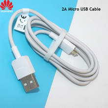 Huawei-Cable Micro USB Original, Cable de datos de carga rápida 2A para P6, P7, P8 Lite, Honor 5, 6, 5X, 5C, 7, 7X, 8X, MAX, Mate 7, 8 S, Y6, Y7, Y9 2024 - compra barato