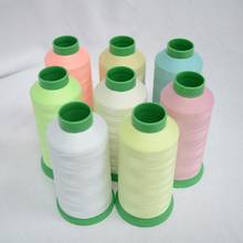 1000 Yards Spool Luminous Glow In The Dark Machine DIY Embroidery Sewing knitting Thread yarn for hand knitting 2024 - buy cheap