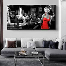 James Dean Marilyn Monroe Elvis Presley Canvas Paintings Posters and Prints Wall Art Pictures for Living Room Decor 2024 - buy cheap