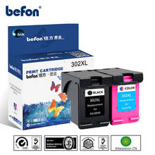 befon Compatible 302XL Cartridge Replacement for HP 302 HP302 Black Ink Cartridge for Deskjet 1110 1111 1112 2130 2131 2132 2024 - buy cheap