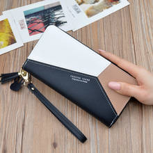 Wallets Women Long section Zipper Coin Purses Tassel Design Clutch Wallet Female Money Credit ID Card Holder Passport Cover 2024 - buy cheap