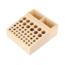 46/98 Holes Leather DIY Craft Wood Tool Rack Punching Stamping Holder Organizer Punching Stamping Holder Wooden 2024 - buy cheap