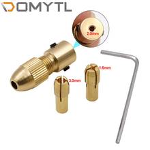 3pcs Woodworking Brass Miniature Electric Drill Self-tightening Drill Chuck Home DIY Tool Accessories 2024 - buy cheap