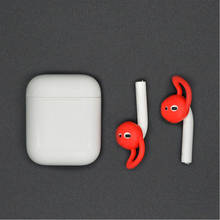 Gancho de silicona antideslizante para Apple AirPods, reemplazo de auriculares intrauditivos, tapa de cubierta para auriculares inalámbricos, Bluetooth 2024 - compra barato