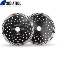 SHDIATOOL 2pcs 6" hot pressed  Diamond Narrow turbo blade Fast cutting speed 150mm cutting discs 10mm segment height 2024 - buy cheap