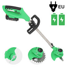 21V Electric Lawn Mower Cordless Grass Trimmer Auto Release String Cutter Pruning Garden Tools Weeder Grass Pruning Cutter Kit 2024 - buy cheap