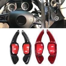 Carbon Steering Wheel DSG Paddle Shifters for Skoda Kodiaq Paddle Gearbox Car Accessories Covers 2024 - buy cheap