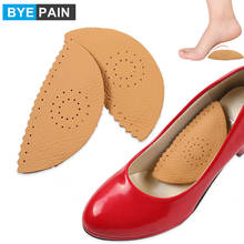 1Pair Self-Adhesive Orthopedic Insoles Flat Foot Arch Support Balance Cushion High Heel Pad Leather Shoe Insole Foot Care 2024 - buy cheap