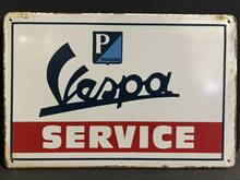 Vespa Service Scooter Vintage Retro Metal вывеска для гаража Man пещера мастерская Настенный декор таблички 2024 - купить недорого