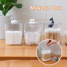Creative Cosmetic Makeup Box Clear Storage Holder Cotton Pad Swab Storage Box Organizer Boxes A02#30 2024 - buy cheap