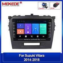 Четырехъядерный 1280*720 экран Android автомобильный DVD GPS навигатор плеер для Suzuki Vitara 2014-2018 с радио головное устройство поддержка BT FM 2024 - купить недорого