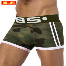 ORLVS Brand Men Boxers Male Underpants Breathable Cotton Breathable Comfortable Panties Quick Dry Men Boxers Male Underwear 2024 - buy cheap