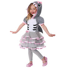 Kids Deluxe Girls Toddler Shark Dress Kids Halloween Cosplay Baby Costumes Shark Dress Up Carnival Halloween Costumes 2024 - buy cheap