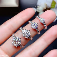 Mosing-joias finas de alta qualidade com diamante 925 prata esterlina., anel feminino ajustável para testes de luxo. 2024 - compre barato