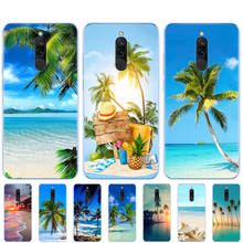 silicon cover for redmi 8a 8 case for xiaomi redmi note 8 PRO 8T 9S case for xiaomi mi 10 PRO NOTE 10 PRO MI 9 lite Beach Scene 2024 - buy cheap