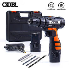 12V Cordless Drill Electric Screwdriver Mini Wireless Power Driver Lithium-Ion Battery 2-Speeds,3/8" Keyless Chuck Power Tools 2024 - buy cheap