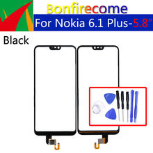 TouchScreen For Nokia 6.1 Plus  Touch Screen Sensor Panel Outer Glass Lens Replacement Repair Part 5.8" 2024 - buy cheap