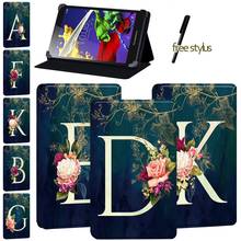 Funda de tableta con letras para Lenovo Tab 2 A8/Tab 4(8/10/8 Plus/10 Plus)/Tab 3(7 Essential/10,1)/Tab 2 A7-10/Tab 2 A7-10F/Tab 2 A10-70 2024 - compra barato