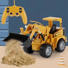 Remote Control Simulation Excavator Engineering Car Model Children Toy Gift 2024 - buy cheap