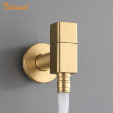 Brass Gold Laundry Bathroom Wetroom Faucet Wall Mount Cold Water Faucet Sink Tap Spigot Bibcocks Outdoor Garden Hose Water tap 2024 - buy cheap