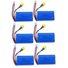 1-6pcs HUINA 550 580 582 583 1580 1583 PARTS Accessories 7.4V 2000mAh Li-ion Battery XT30 plug 1580-005 2024 - buy cheap