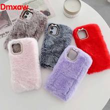 Cute Warm Case For Vivo Y17 Y15 Y12 Y11 V15 Pro Y95 Y91 Y83 Y81 Y85 V9 Y71 V5 Lite V5s Soft Fur Plush Furry Fluffy Cover 2024 - buy cheap