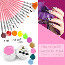 Gel Polish Set All For Painting Gel Manicure Semi Permanent Vernis top coat UV LED Gel Varnish Soak Off Nail Art Gel Nail Polish 2024 - buy cheap