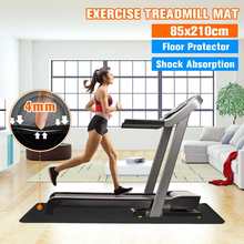 Treadmill Mat Gym Bike Exercise Fitness Equipment Mat Floor Protector Pad Shock Sound Proof Mats 85x210cm 83*33 Inch 4mm 2024 - buy cheap