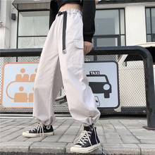 Women Loose Haren Pants Female Casual Wide Leg Elastic Waist Streetwear Pants Ladies Fashion Plus Size Korean Trousers(S-3XL) 2024 - buy cheap