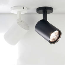 Светодиодный точечный потолочный светильник поверхностного монтажа COB источник света AC 220V 10W 15W 20W 30W магазин одежды домашняя фоновая стена 2024 - купить недорого