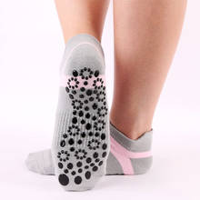 Women Sports Fitness Yoga Socks Grip Cotton Non-Slip Breathable Sports Socks Ventilation Pilates Ballet Socks Dance Sock 2024 - buy cheap